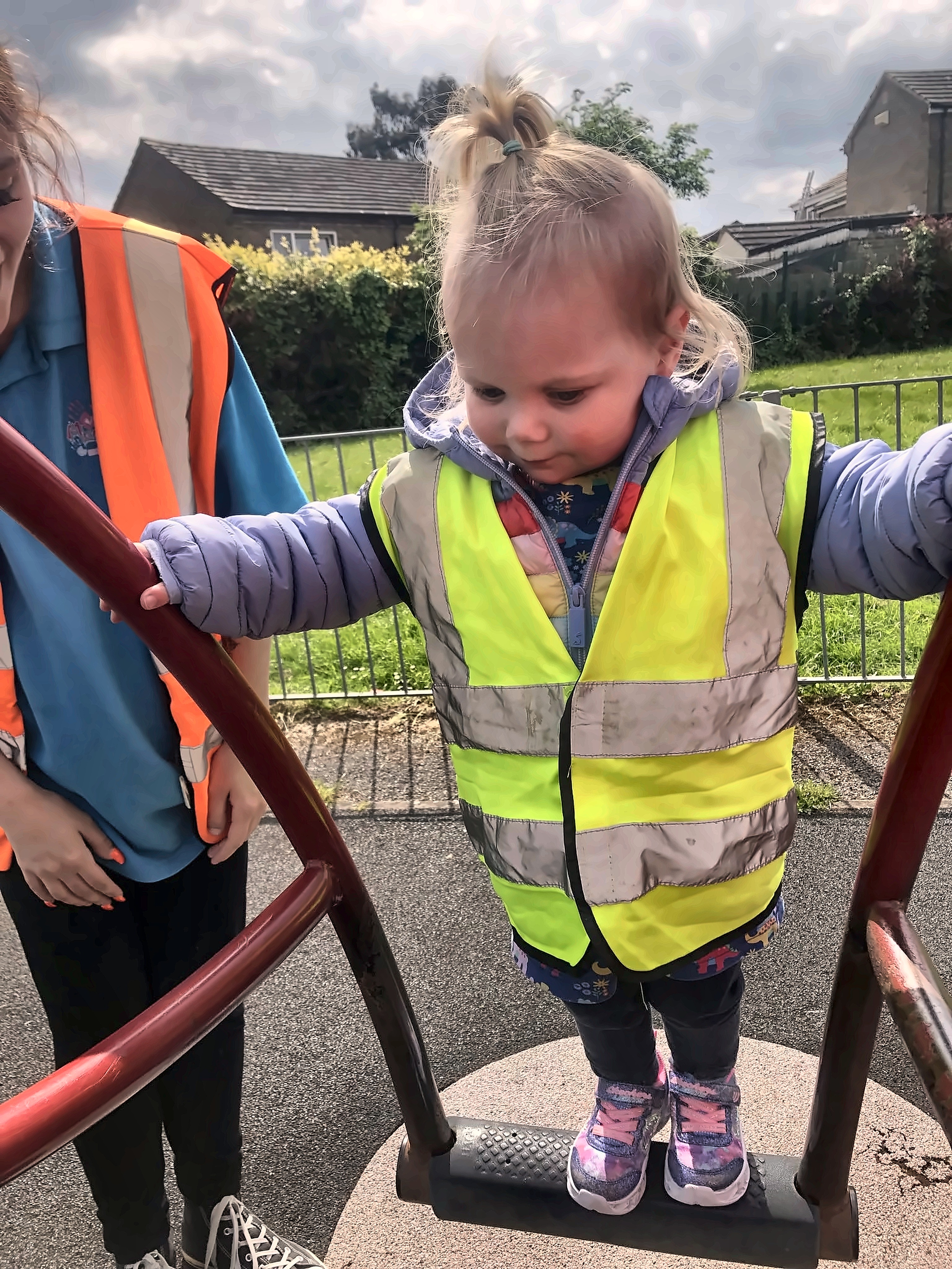 A happy moment at Mucky Pups Childcare