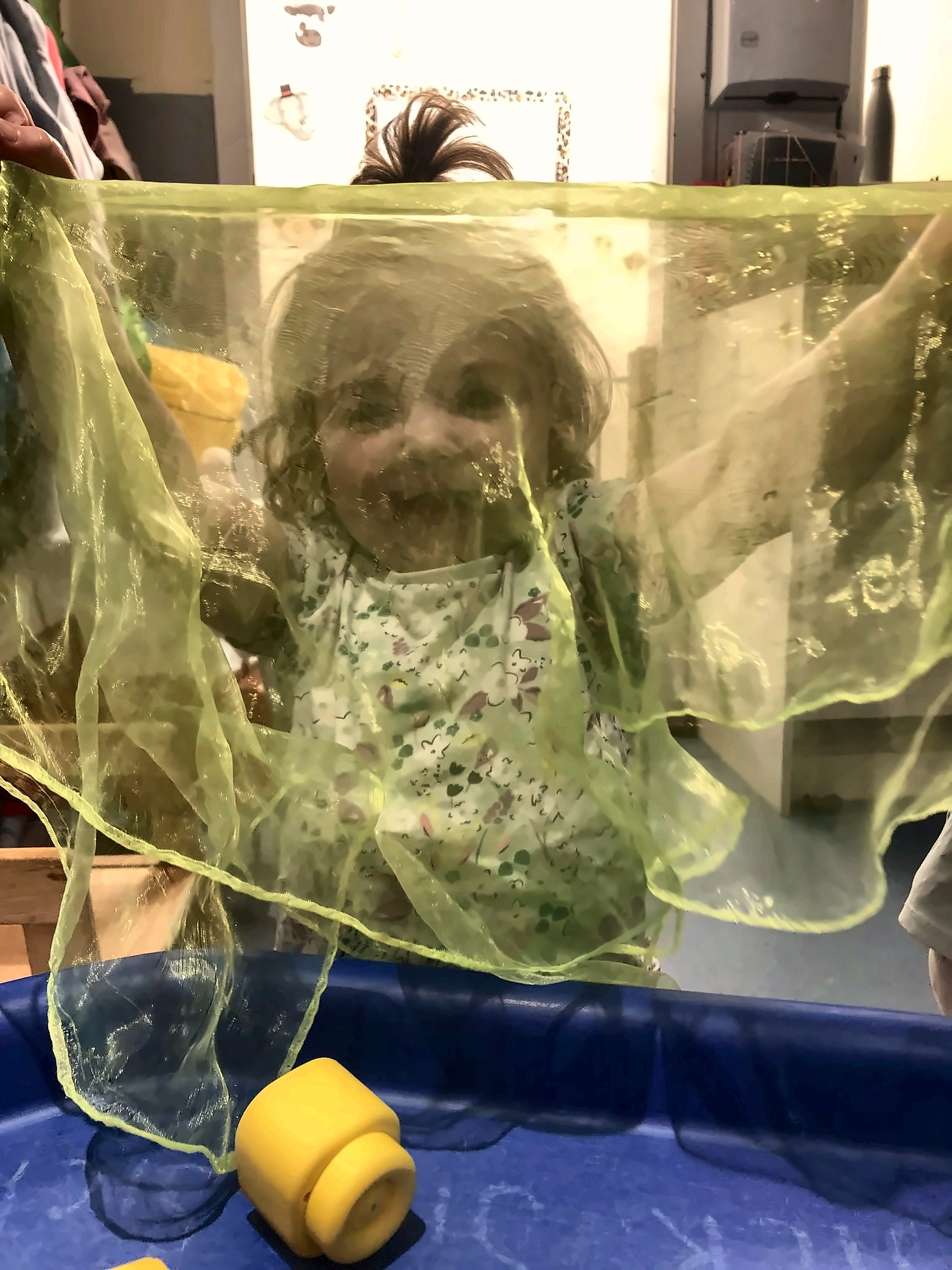 Little ones learning and playing